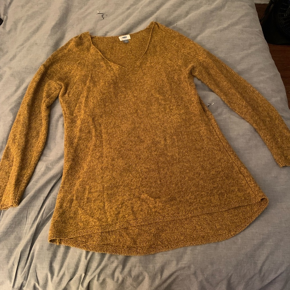 Cotton sweater dress.